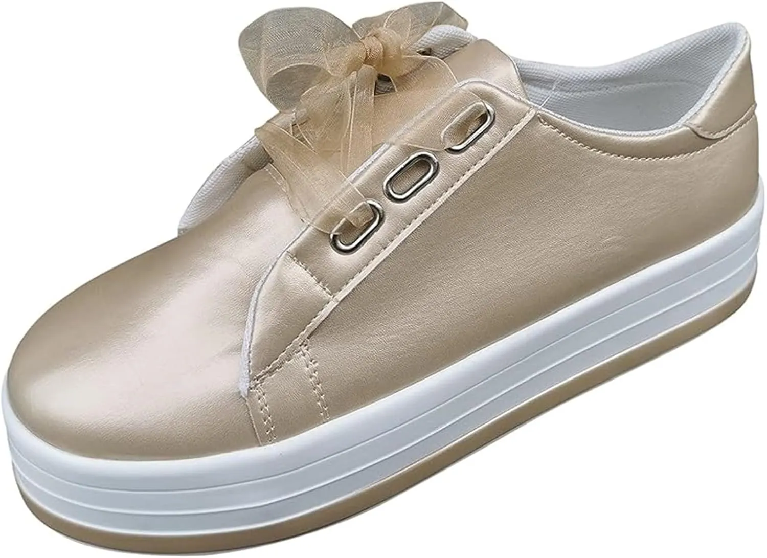 Lausiuoe Shoes For Women Flats Comfortable Loafers Fashion Slip On Casual Classic Trendy Lightweight Canvas Walking Shoe