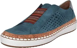 Lausiuoe Sneakers For Women Slip On Low Top Canvas Sneakers Casual Summer Fashion Comfortable Walking Shoes Flat Loafers