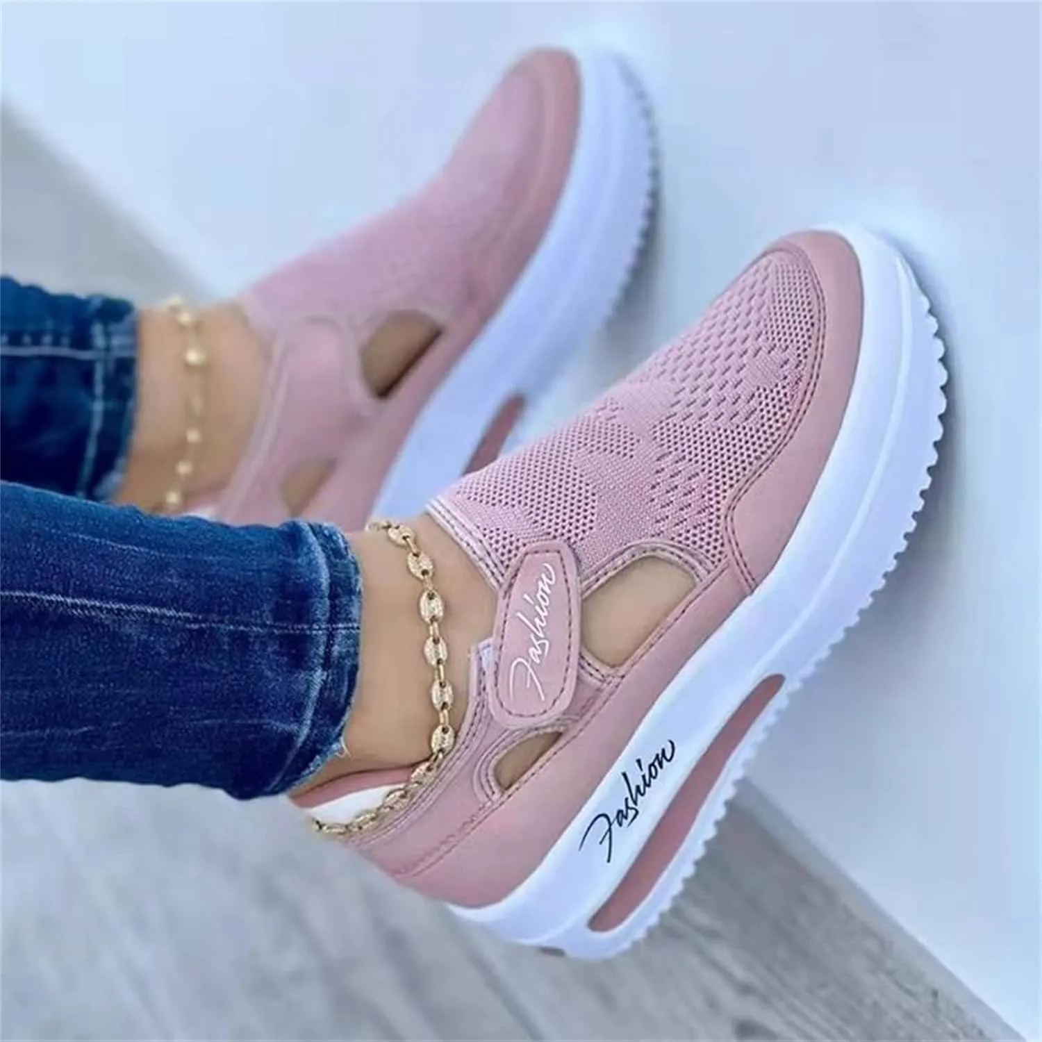 Lausiuoe Wedge Sandals For Women Wide Width Dressy Platform Flatform Sandals Casual Summer Strappy Beach Walking Shoes