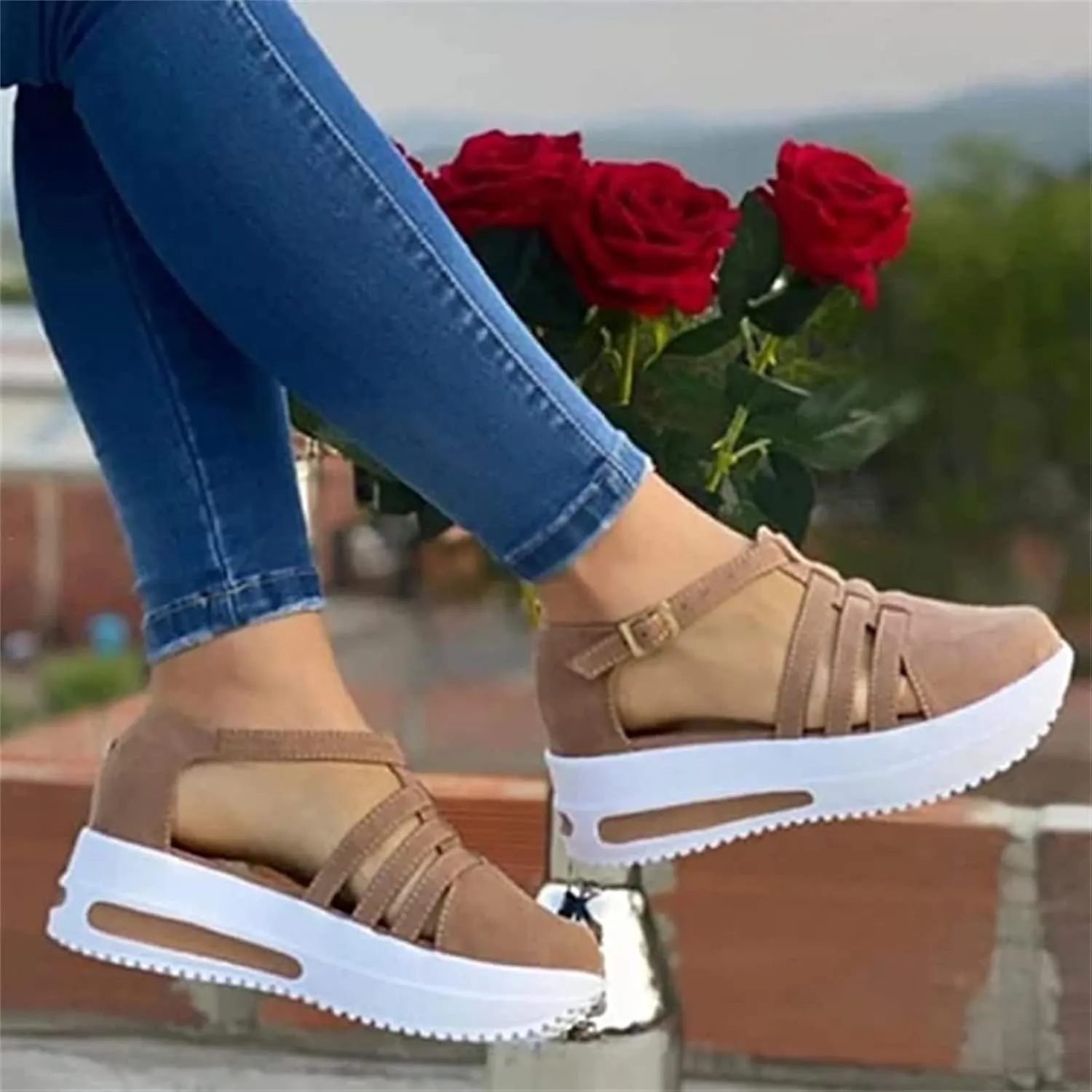 Lausiuoe Womens Shoes Dressy Casual Flats Loafers Canvas Low Top Classic Casual Fashion Comfortable Walking Slip On Sneakers