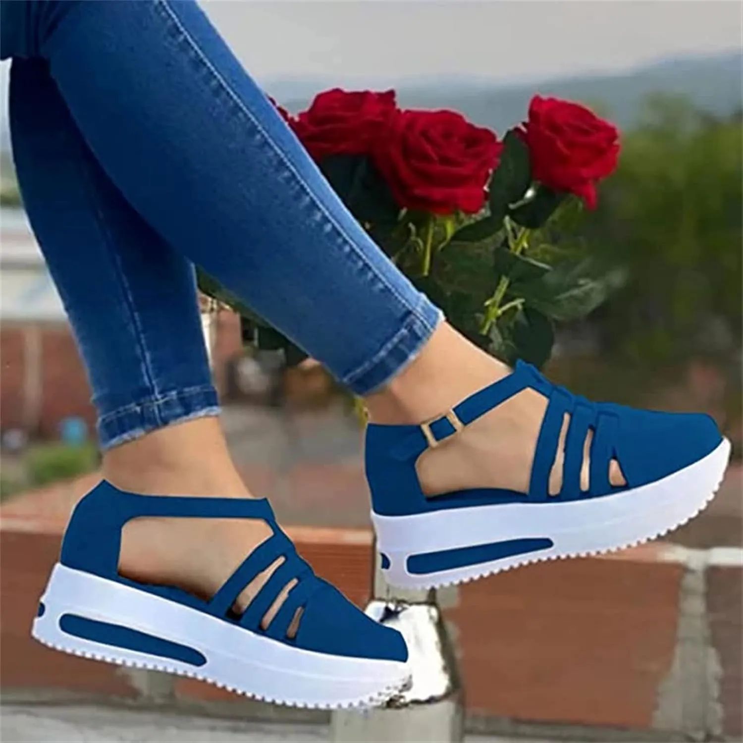 Lausiuoe Womens Shoes Sneakers Slip Ons Low Top Canvas Casual Shoes Fashion Lightweight Comfortable Walking Flat Loafers