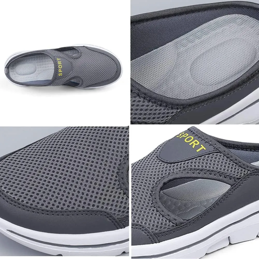 Meaboots Men's Comfort Breathable Support Sports Sandals, Orthopedic Stretch For Men