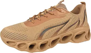 Mens Air-Cushion Sneakers Fashion Summer and Autumn Soft Sole Lightweight Mesh Breathable Comfortable Sport Shoes for Men Outdoor Running Walking Shoe