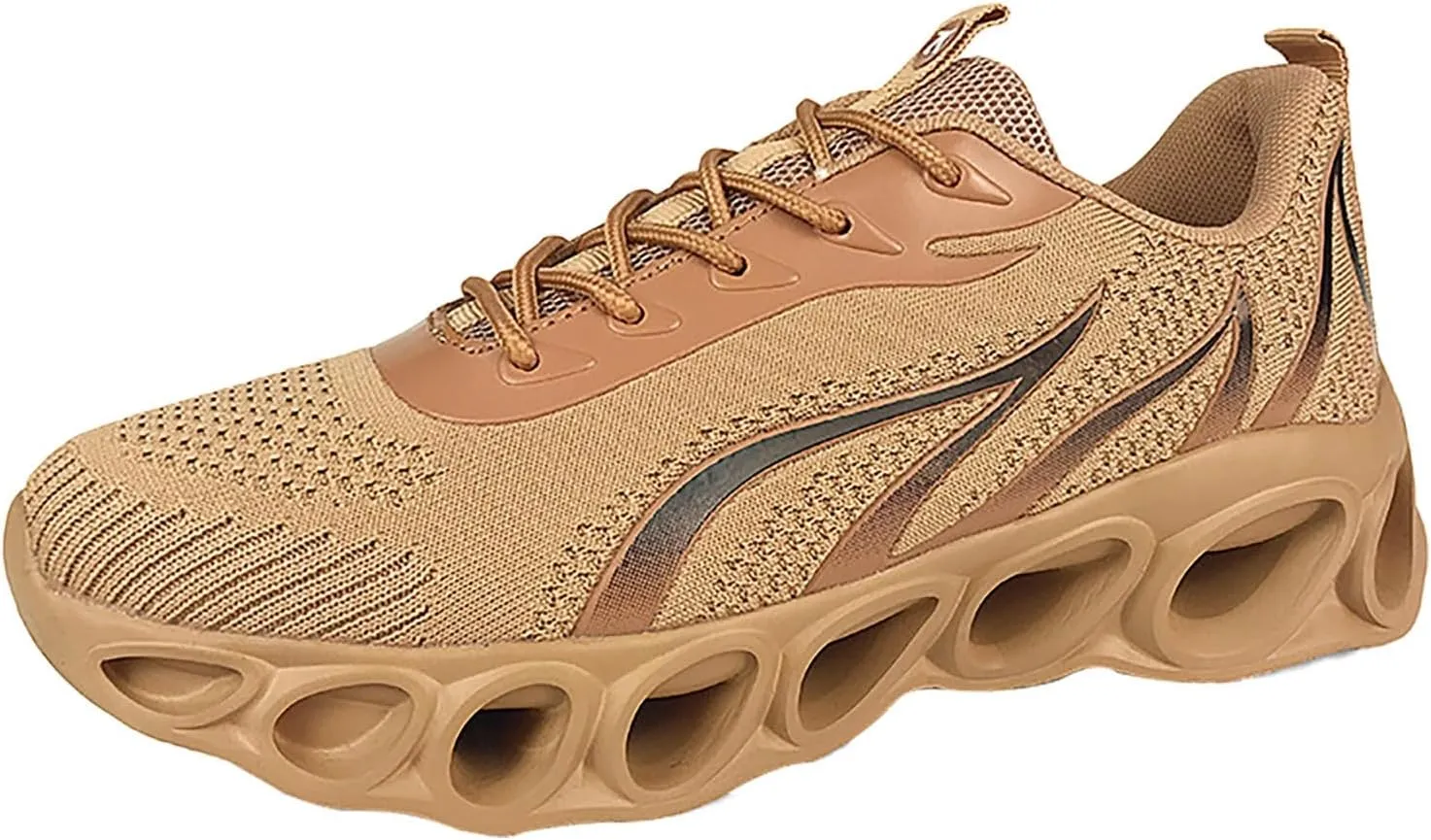 Mens Air-Cushion Sneakers Fashion Summer and Autumn Soft Sole Lightweight Mesh Breathable Comfortable Sport Shoes for Men Outdoor Running Walking Shoe