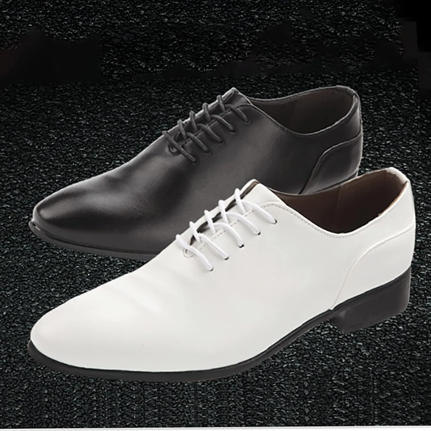 Mens Casual Oxfords Comfortable Dress Oxfords for Men Lace up Lined Shoes Business Formal Matte Leather Shoes Supple Leather Shoe for Men Low Top Durable Walking Boots Man