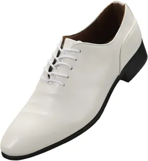 Mens Casual Oxfords Comfortable Dress Oxfords for Men Lace up Lined Shoes Business Formal Matte Leather Shoes Supple Leather Shoe for Men Low Top Durable Walking Boots Man