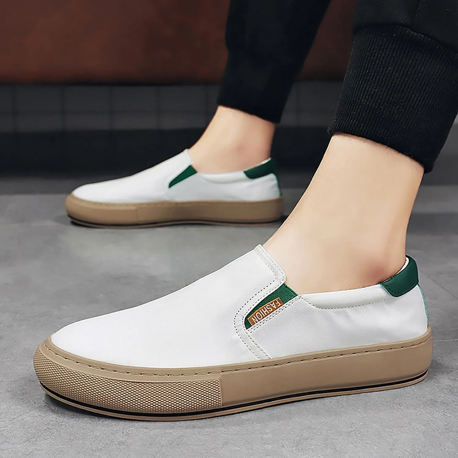 Men's Classic Casual Walking Shoes Breathable and Light Outdoor Comfy Walking Shoe Lightweight Minimalist Shoes