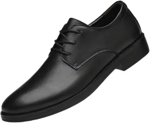 Mens Dress Shoes Business Orthopedic Leather Lace Up Leather Oxford Shoes