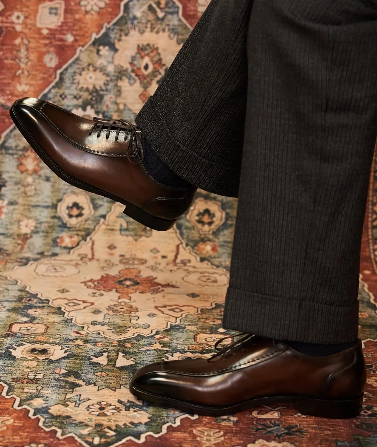 Mens Dress Shoes Formal Oxfords Genunie Leather Modern Plain Toe Oxford Fashion Prom Wedding Derby Business Casual Suit Shoes Tuxedo Shoes for Men