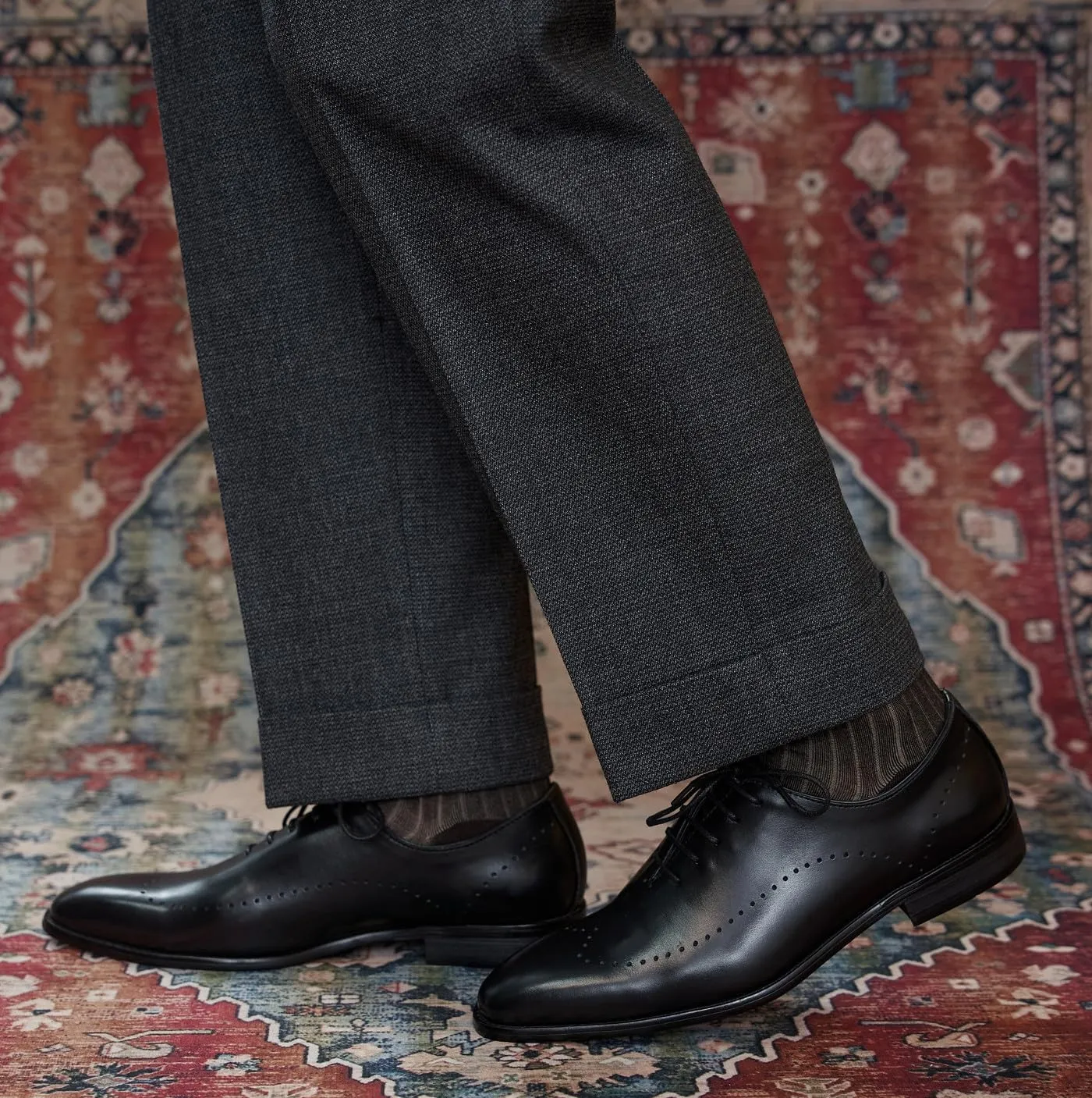 Mens Dress Shoes Formal Oxfords Genunie Leather Modern Whole Cut Oxford Fashion Prom Wedding Derby Business Casual Suit Shoes Tuxedo Shoes for Men