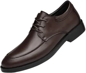 Mens Genuine Leather Oxfords Patent Leather Formal Business Men's Dress Shoes