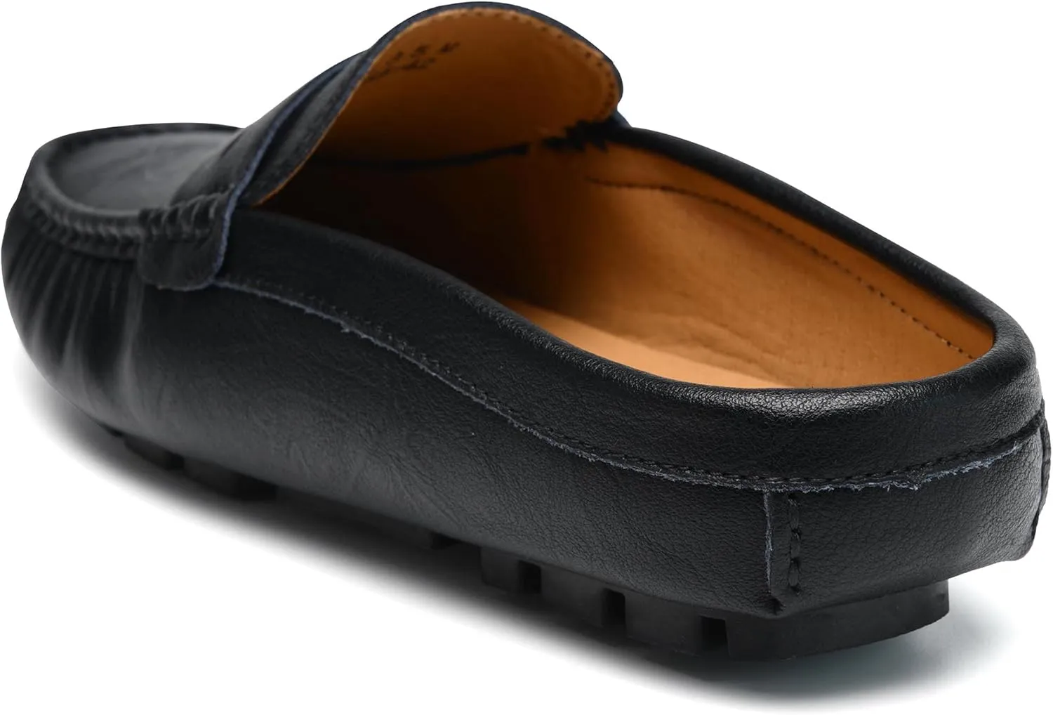 Mens Handmade Leather Mules Clog Slippers Breathable Leather Slip on Shoes Casual Loafers