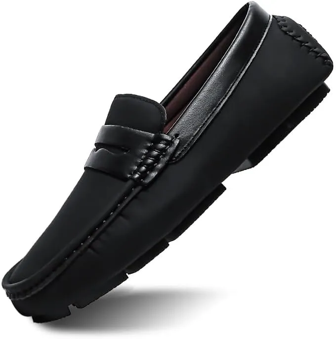 Mens Loafers Shoe Penny Loafers Vegan Leather Driving Loafers Slip Resistant Flexible Comfortable Wedding Fashion Slip-on