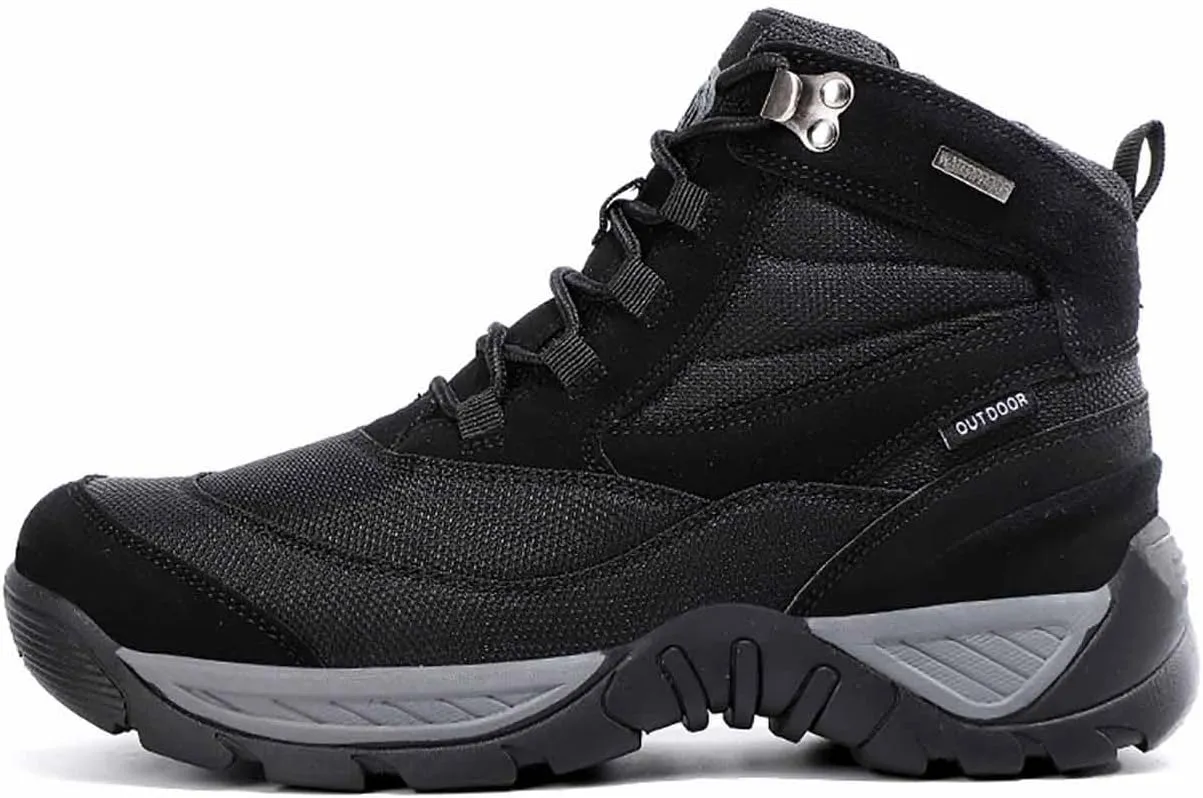Mens Military Boots, Men's Waterproof Tactical Boots, Breathable Military Army Boots, Durable Combat Work Shoes, Lightweight Hiking Walking Boots, Lace Up All Terrain Shoes