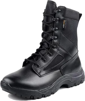 Mens Military Boots Tactical Boots Lightweight and Durable work Boots Outdoor Combat Jungle Anti-Slip Boots Hiking Boots