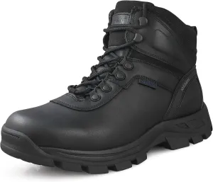 Mens Military Boots Waterproof Tactical Boots Durable Work Boot Duty Boots Anti-Silp Hiking Boots Security Boots Ankle Leather Boots