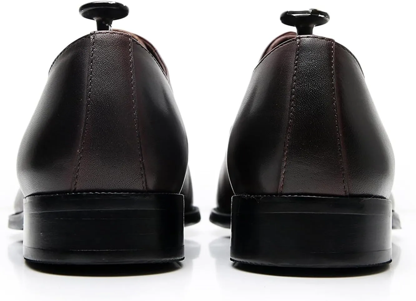 Mens Oxfords Dress Formal Shoes Fashion Genunie Leather Cap Toe Derby Business Casual Lace Up Shoes Modern Prom Wedding Suit Shoes Tuxedo Shoes for Men