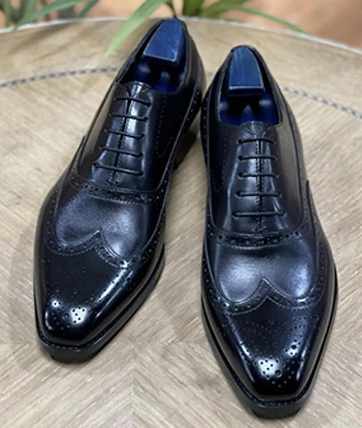 Mens Oxfords Dress Formal Shoes Genunie Leather Wingtips Brogues Oxford Fashion Business Casual Derby Modern Prom Wedding Suit Shoes Tuxedo Shoes for Men