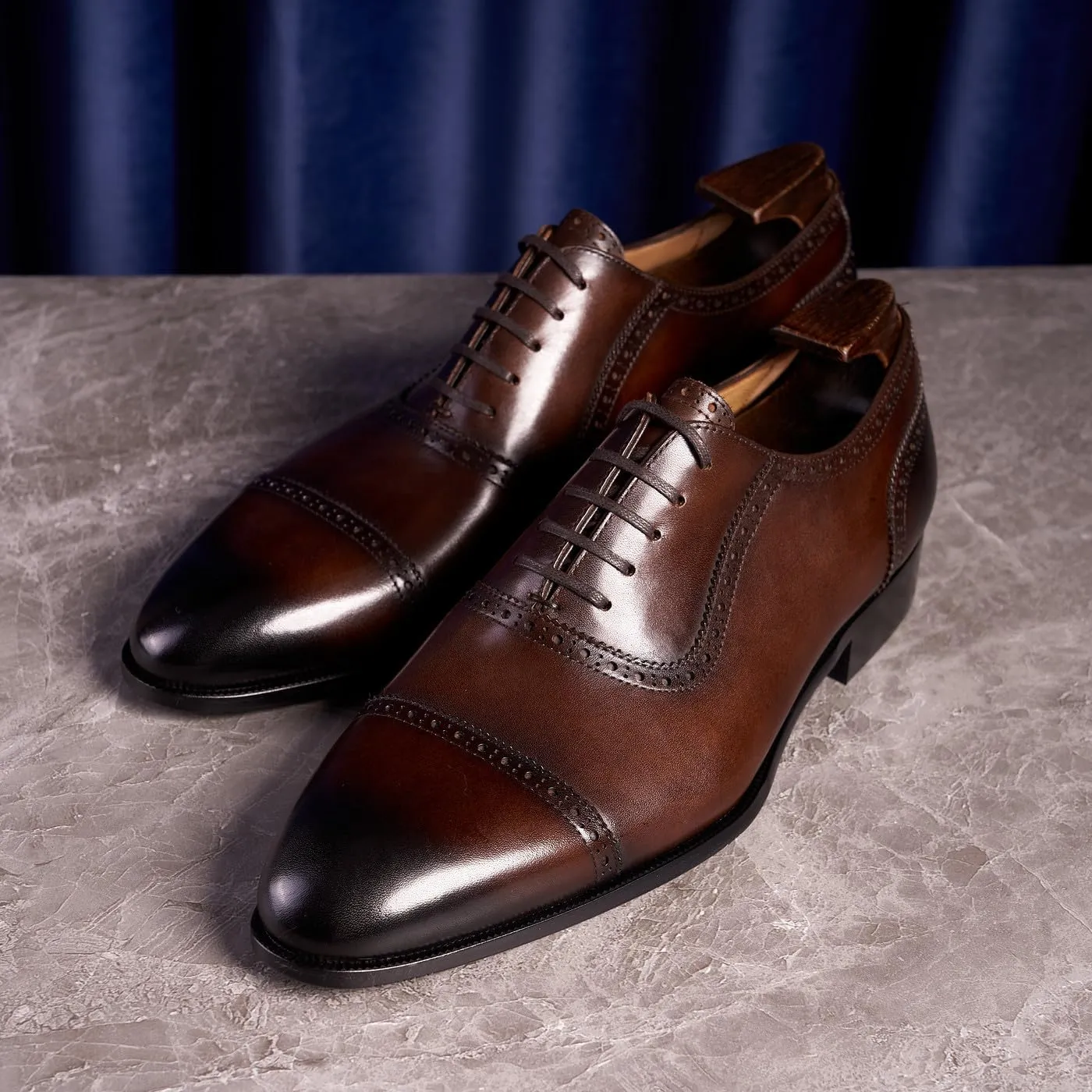 Mens Oxfords Formal Dress Shoes Genunie Leather Modern Suit Shoes Fashion Prom Wedding Business Casual Derby Tuxedo Shoes for Men
