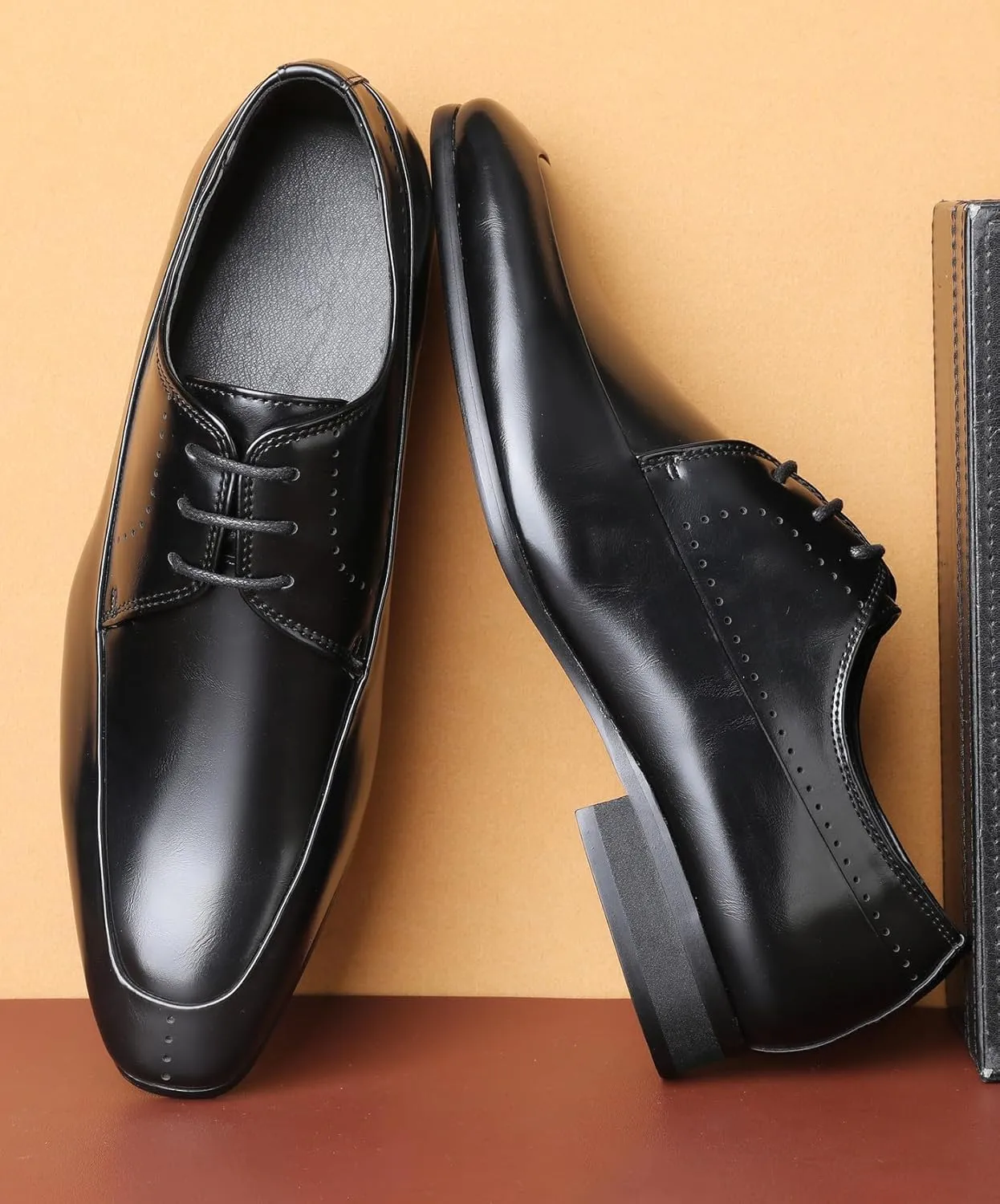 Mens Oxfords Formal Dress Tuxedo Derby Shoes for Men Wedding Fashion Business Casual Shoes