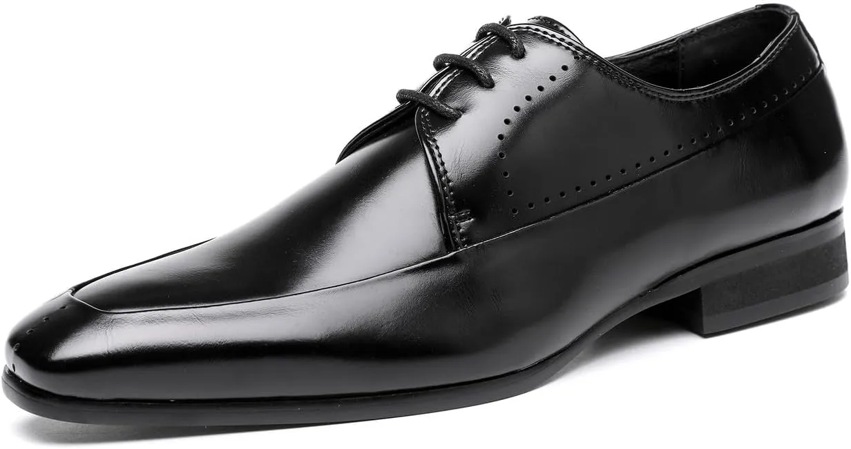 Mens Oxfords Formal Dress Tuxedo Derby Shoes for Men Wedding Fashion Business Casual Shoes