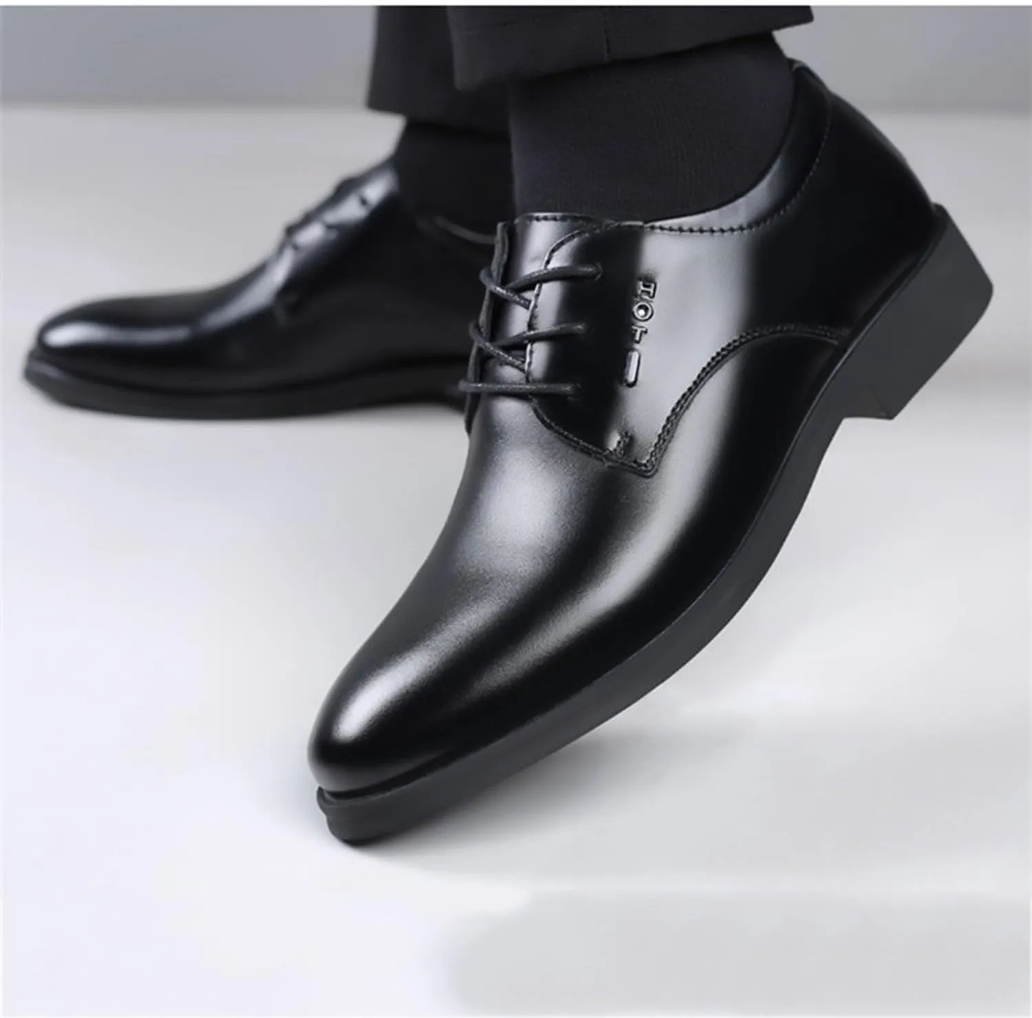 Men's Oxfords Lace Up Casual Dress Shoes Classic Formal Modern Business Derby Shoes for Men
