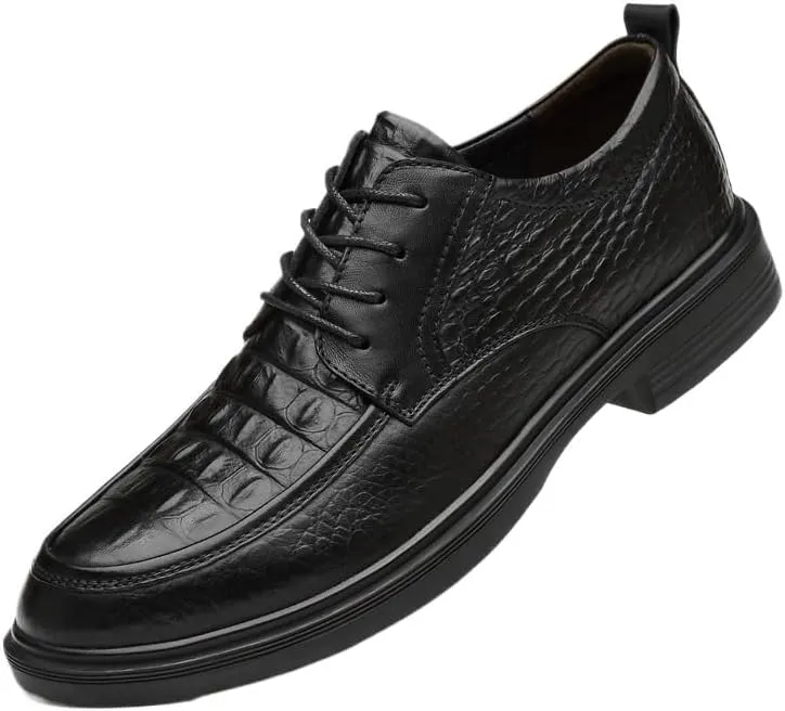 Men's Patent Leather Dress Shoes – Formal Oxfords for Wedding, Party & Business