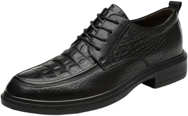 Men's Patent Leather Dress Shoes – Formal Oxfords for Wedding, Party & Business