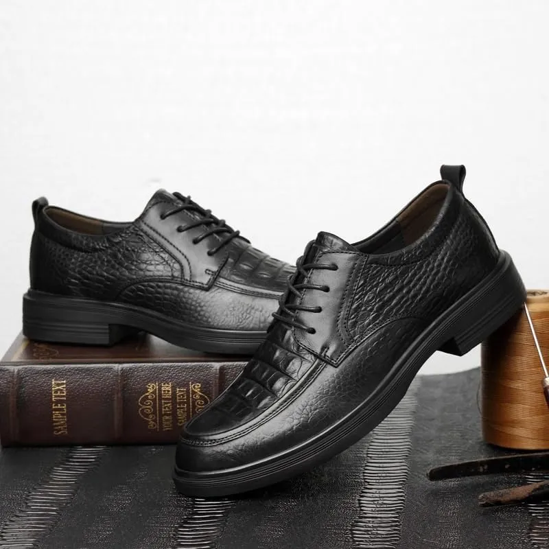 Men's Patent Leather Dress Shoes – Formal Oxfords for Wedding, Party & Business