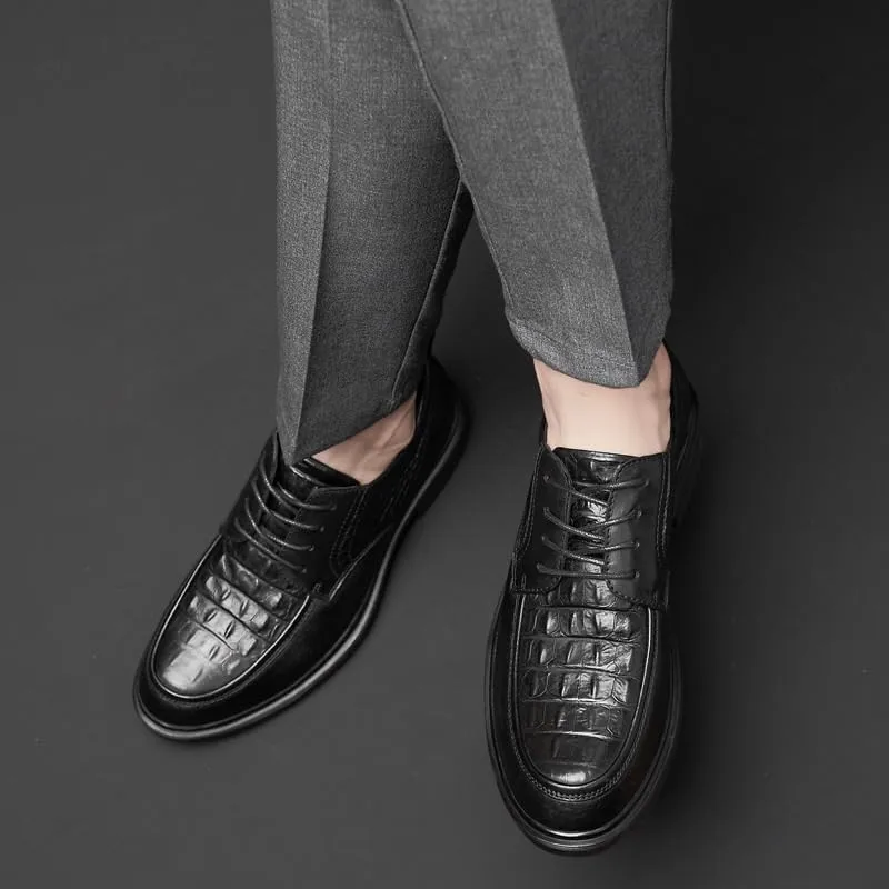 Men's Patent Leather Dress Shoes – Formal Oxfords for Wedding, Party & Business