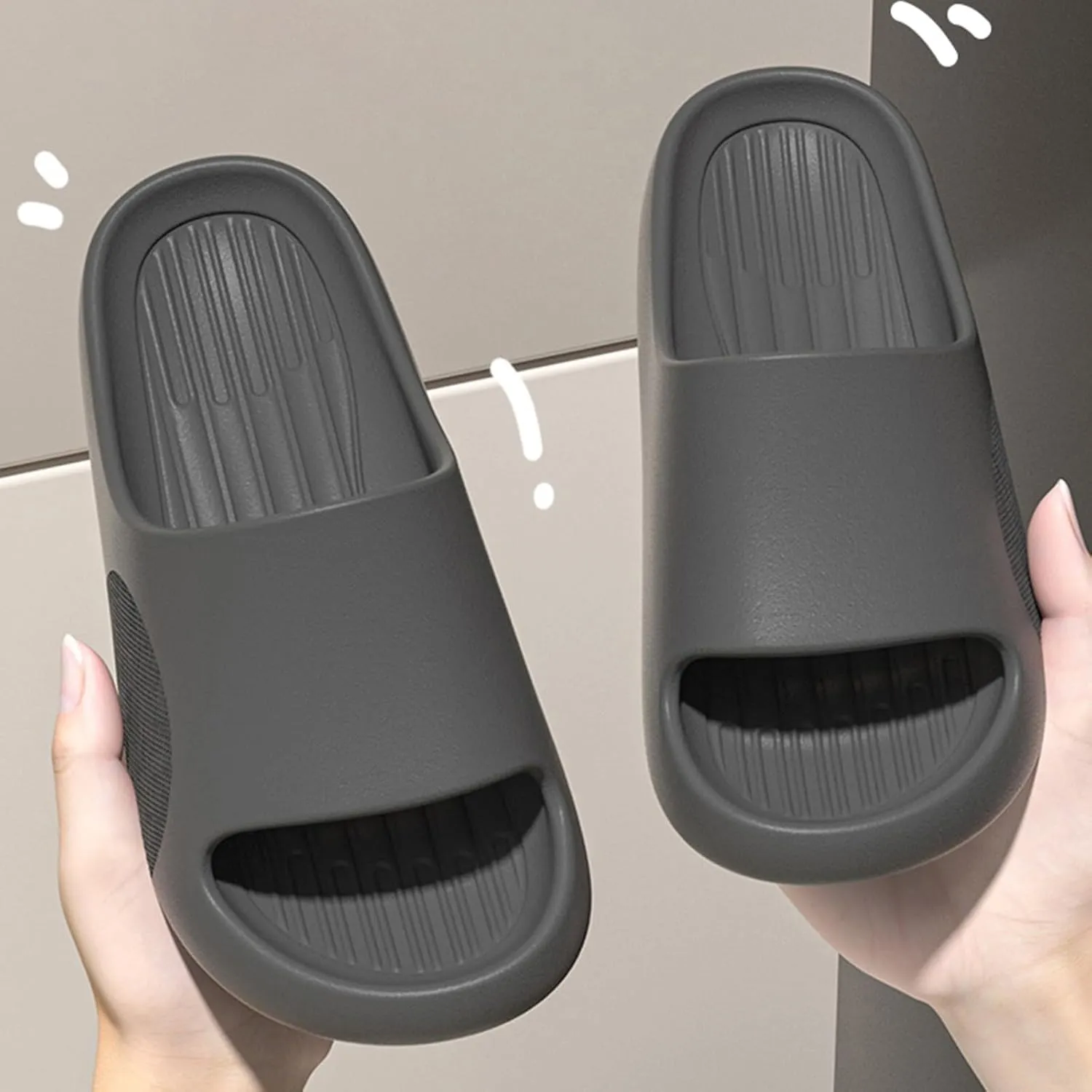 Mens Slides Slides for Women Mens Shower Shoes Shower Shoes Women Ultra Comfort Dorms Living Room Slippers