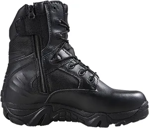 Men's Tactical Boots, Lightweight Outdoor Hiking Boots, Side Zipper Jungle Boots, Comfort Durable Breathable