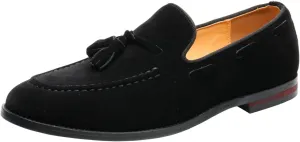 Mens Tassel Loafers Slip On Dress Shoes for Men Suede Business Casual Penny Loafers Prom Wedding Tuxedo Moccasins Comfort Shoes