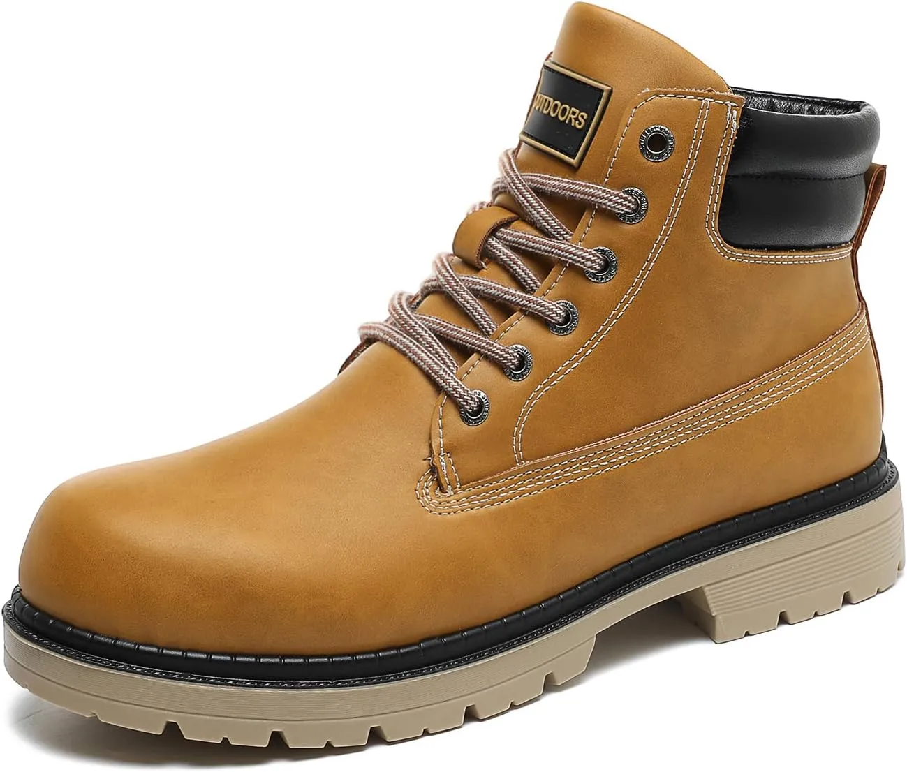 Men's Women's Hiking Boots Casual Chukka Boots Non Slip Outdoor Boot Waterproof Lightweight Ankle Boots Lace Up Walking Booties