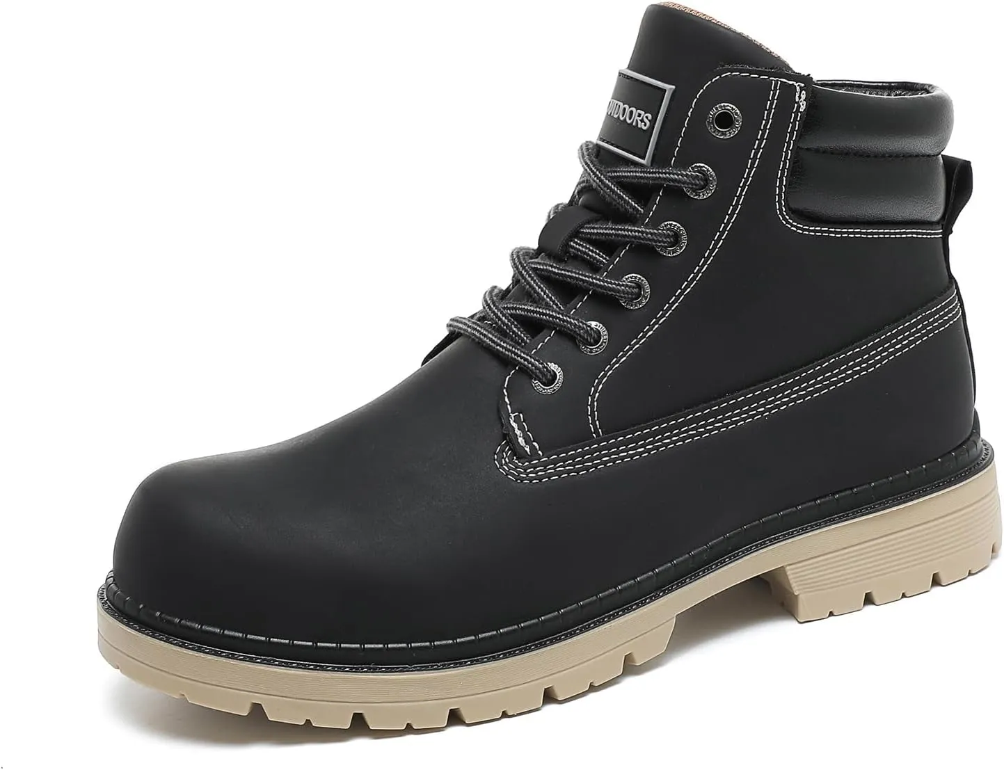Men's Women's Hiking Boots Casual Chukka Boots Non Slip Outdoor Boot Waterproof Lightweight Ankle Boots Lace Up Walking Booties