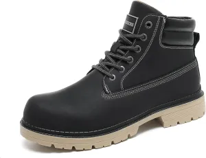 Men's Women's Hiking Boots Casual Chukka Boots Non Slip Outdoor Boot Waterproof Lightweight Ankle Boots Lace Up Walking Booties