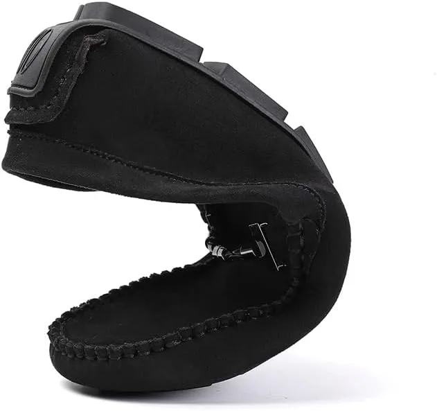 New Mens Loafers Shoe Suede Vamp Round Toe Driving Shoes Lightweight Comfortable Flat Heel Classic Slip-on