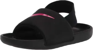 Nike Unisex Kid's Flip-Flop, Black Vivid Pink Black, 25 EU