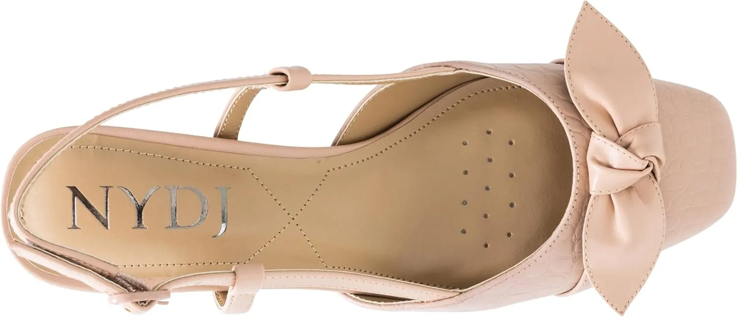 NYDJ Women's Sallie Crocco Leather