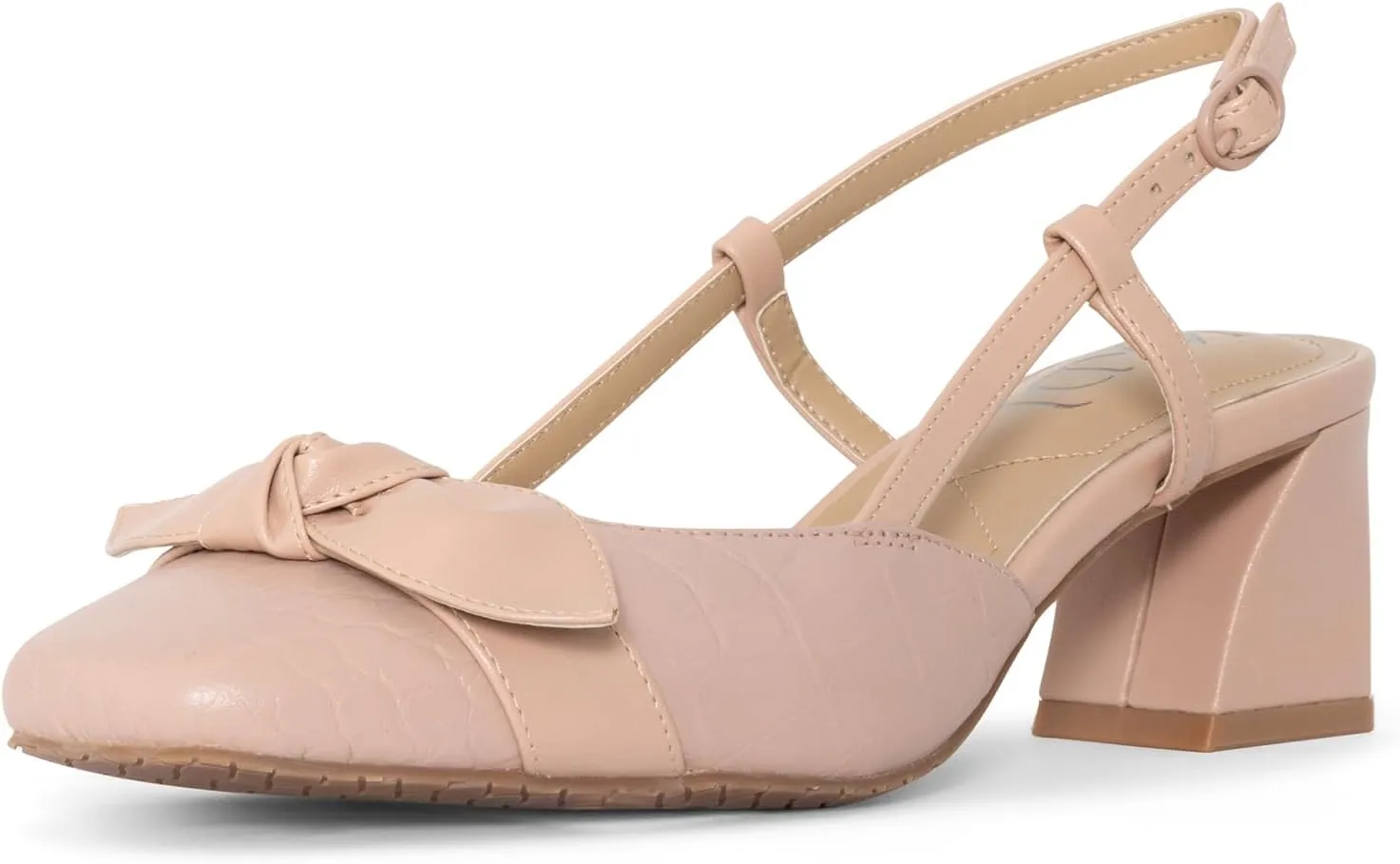 NYDJ Women's Sallie Crocco Leather