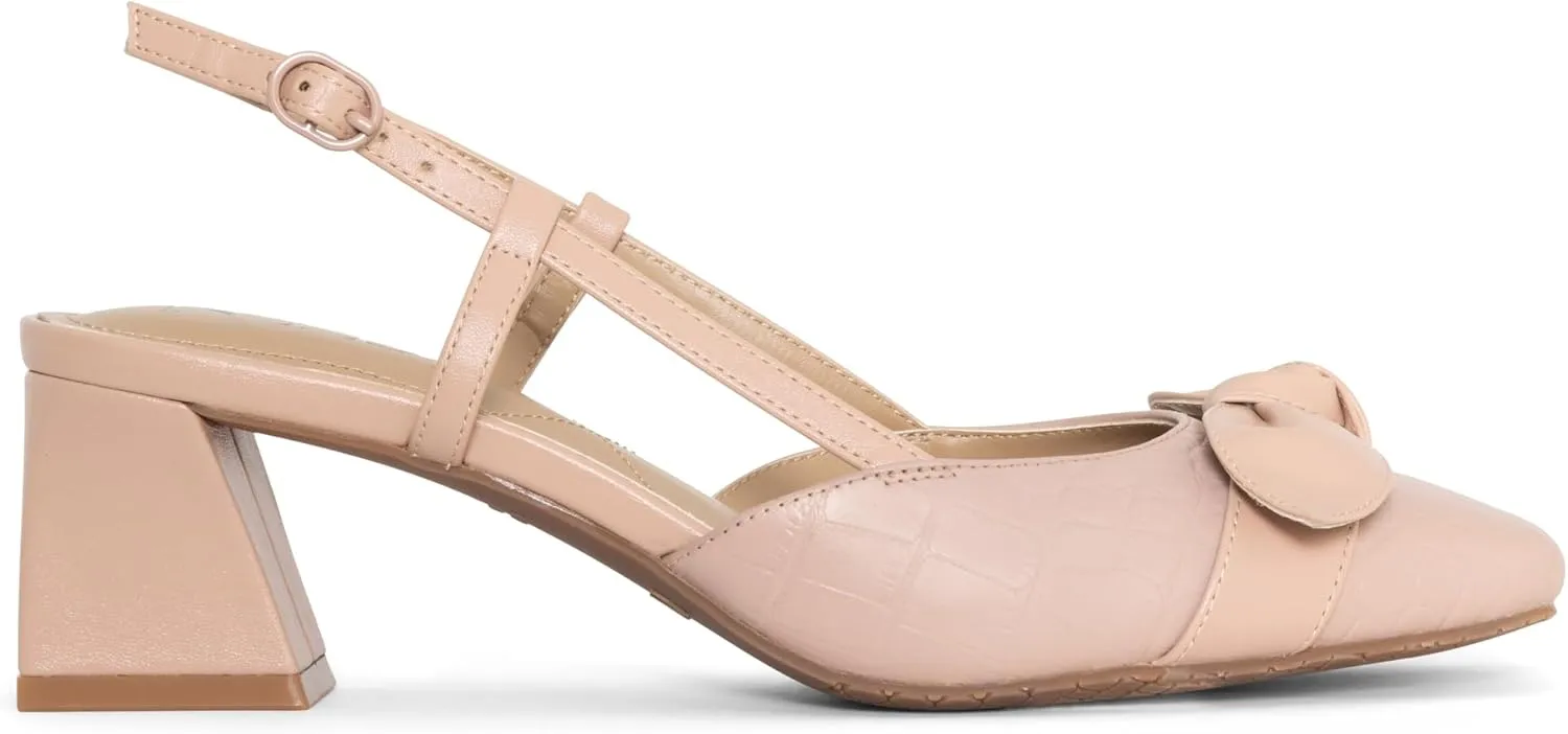 NYDJ Women's Sallie Crocco Leather