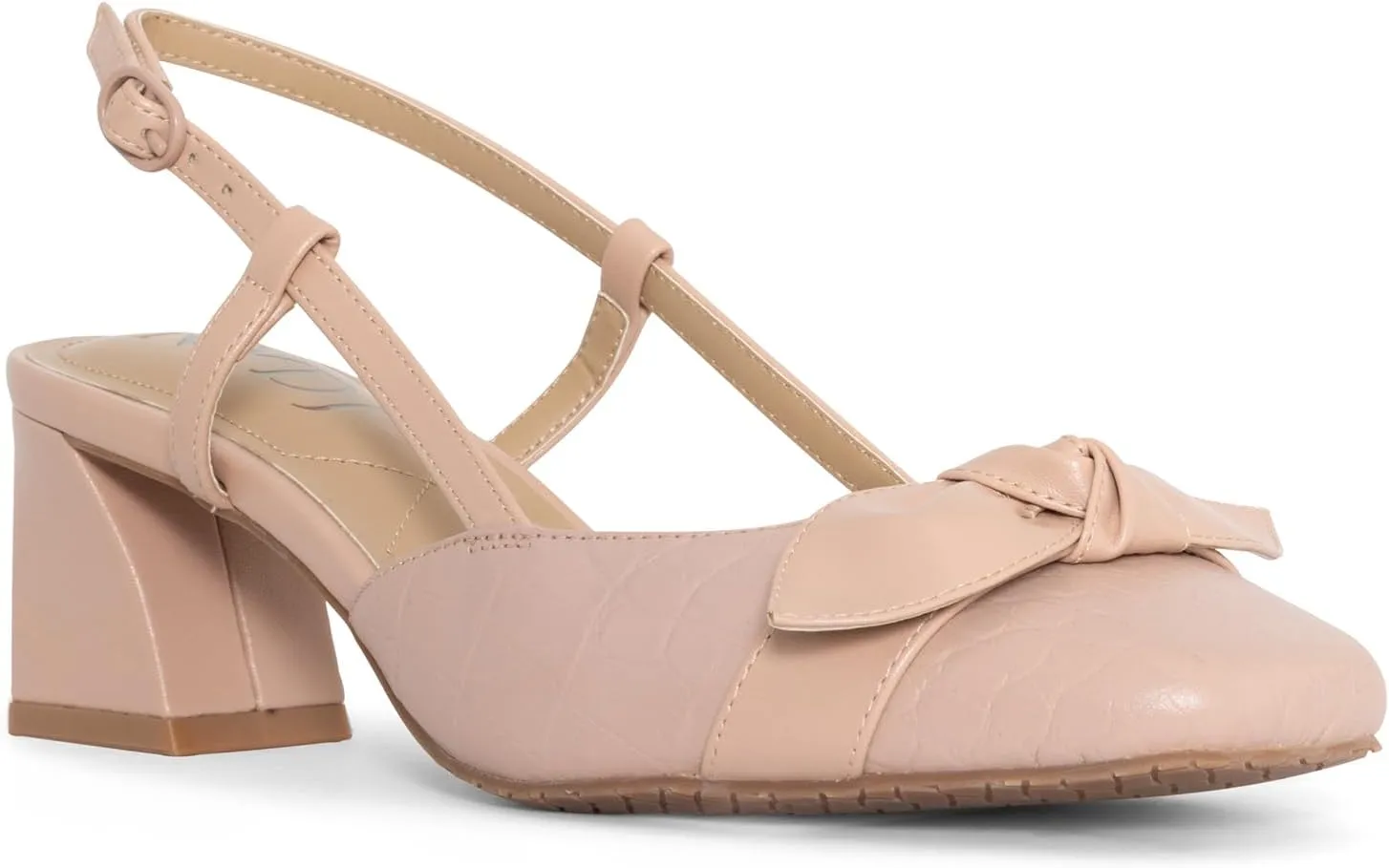NYDJ Women's Sallie Crocco Leather