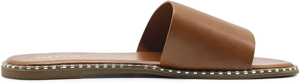 Ollio Women's Shoes Simple Comfort Slide Sandals S130