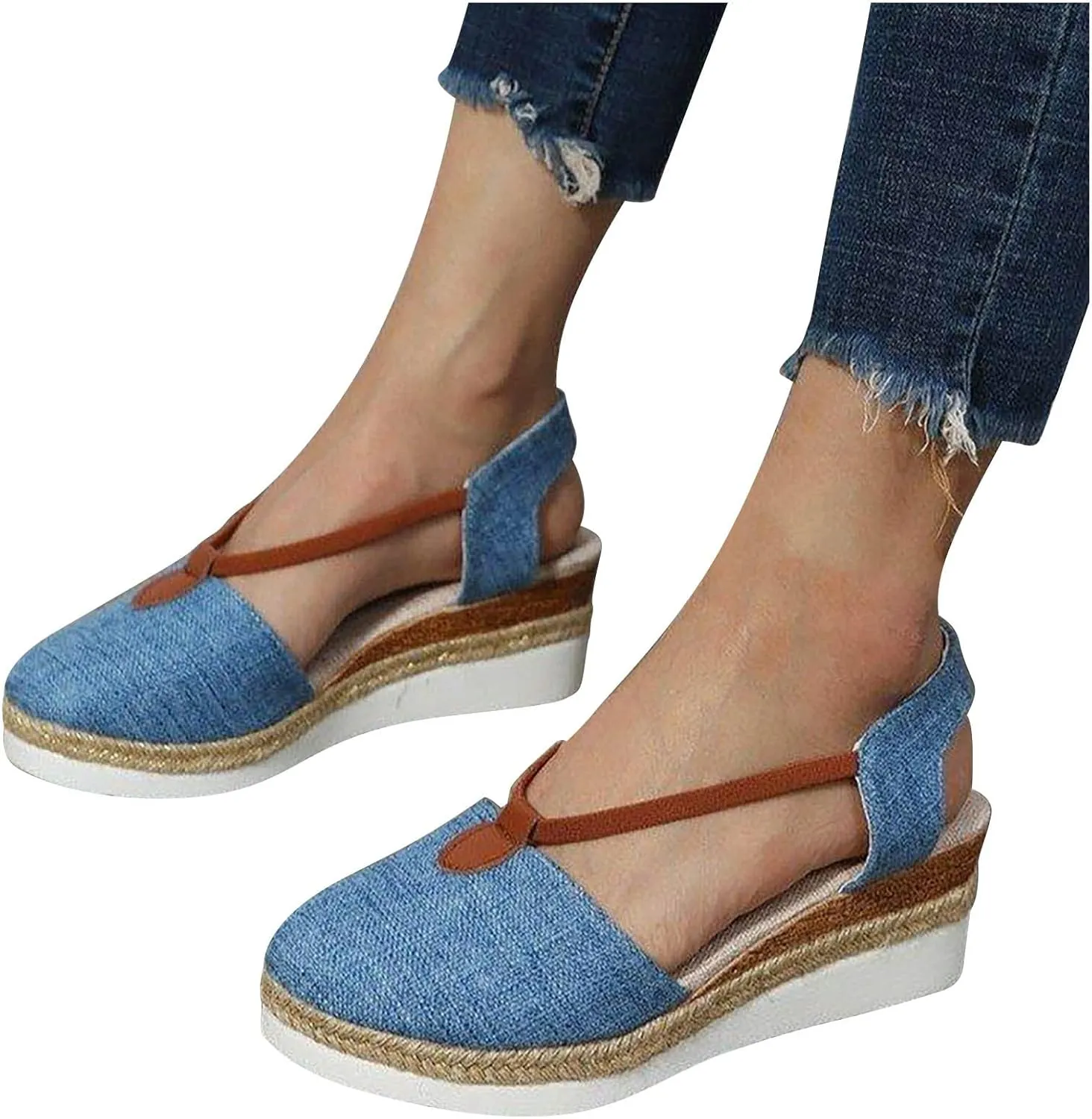 Orthopedic Sandal for Women Lightweight Quick Dry Comfort Splicing Dressy Platforms Shoes 2025 Summer Hiking Shoe