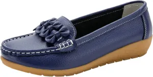 Orthopedic Slip-On Loafers for Women Comfort Dressy Flat Loafers Soft Walking Driving Shoes Business Casual Shoes