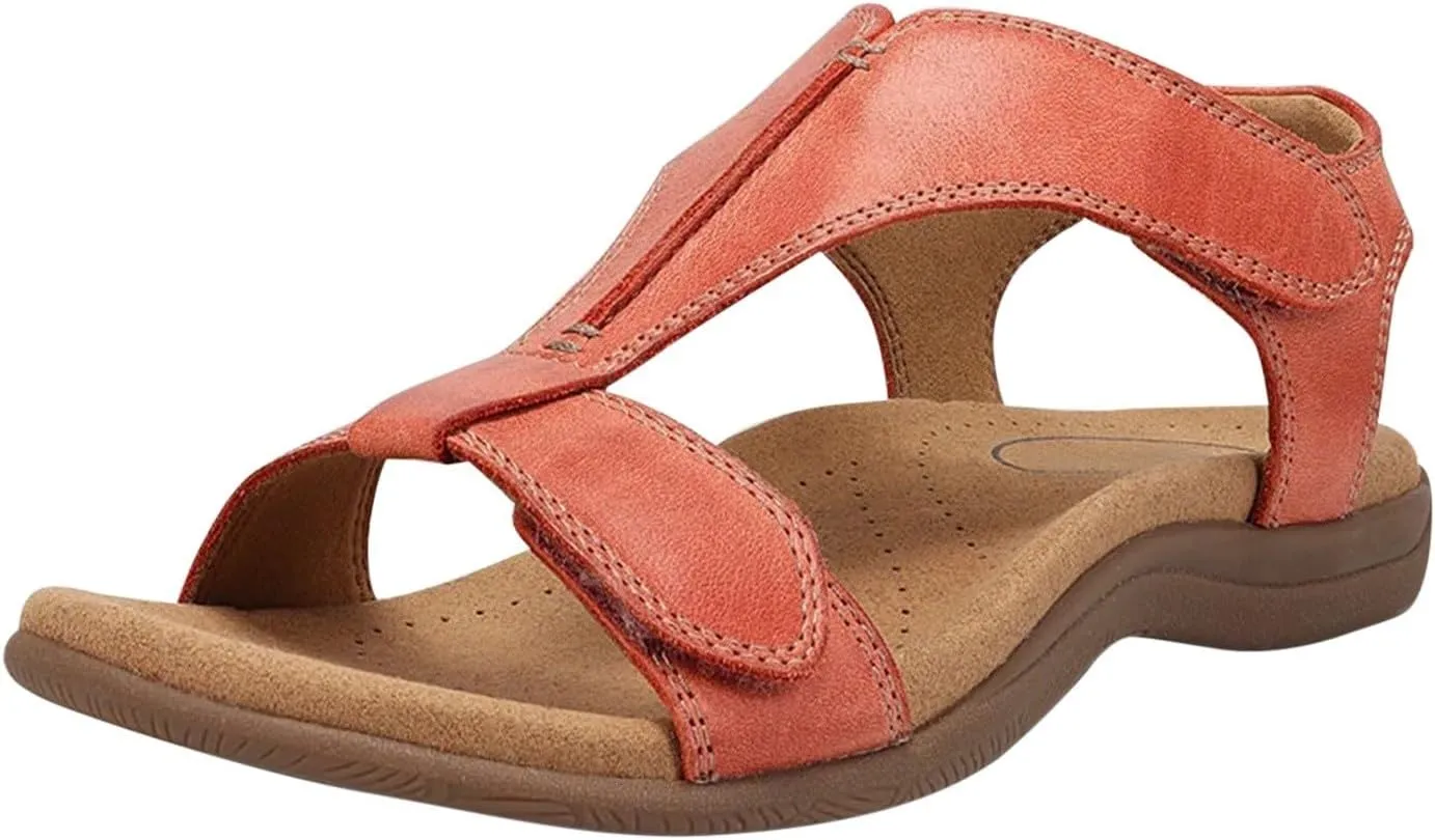 Orthowalkway Womens Sandals, Summer Sandals Women Comfortable Dressy Arch 2025 Support Walking Orthopedic Sandal