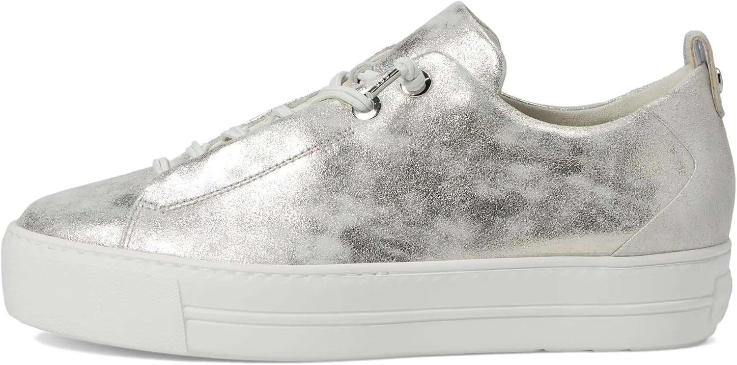 Paul Green Faye Sneaker - Sneakers for Women - Leather Lining - Latex Platform Sole - Leather Insole
