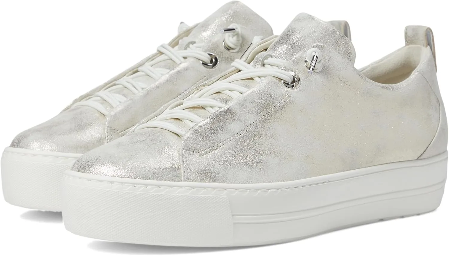 Paul Green Faye Sneaker - Sneakers for Women - Leather Lining - Latex Platform Sole - Leather Insole