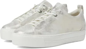 Paul Green Faye Sneaker - Sneakers for Women - Leather Lining - Latex Platform Sole - Leather Insole