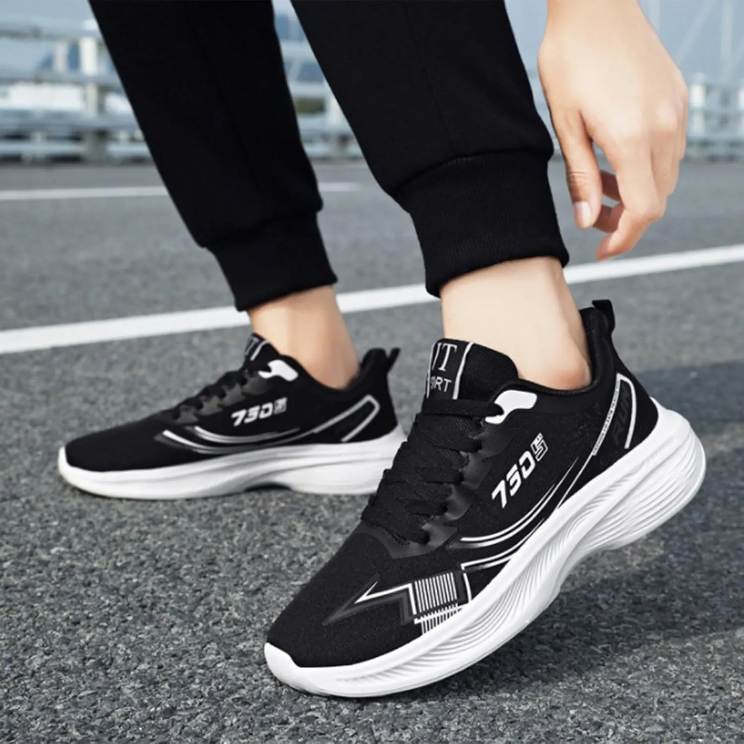Platform Sneakers for Women Wide with Safety Shoes for Men Men's Casual Dress Sneakers Comfortable & Lightweight Loafers for Women 2024 White Sneakers Men